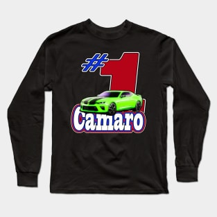 #1 2016 Camaro Tee Print and Everything Else Long Sleeve T-Shirt